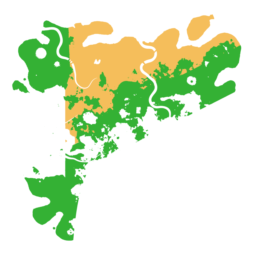 Biome Rust Map: Procedural Map, Size: 4250, Seed: 1433886163