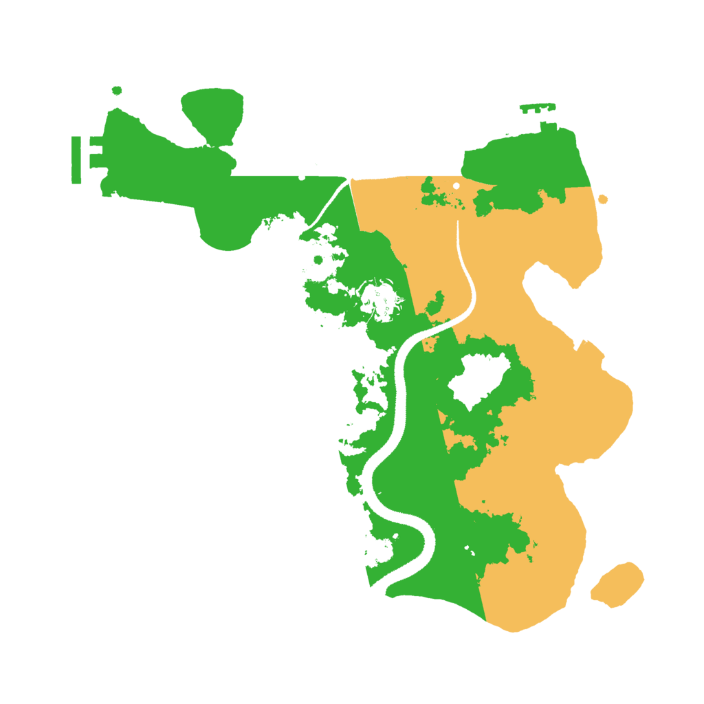 Biome Rust Map: Procedural Map, Size: 3000, Seed: 680018148