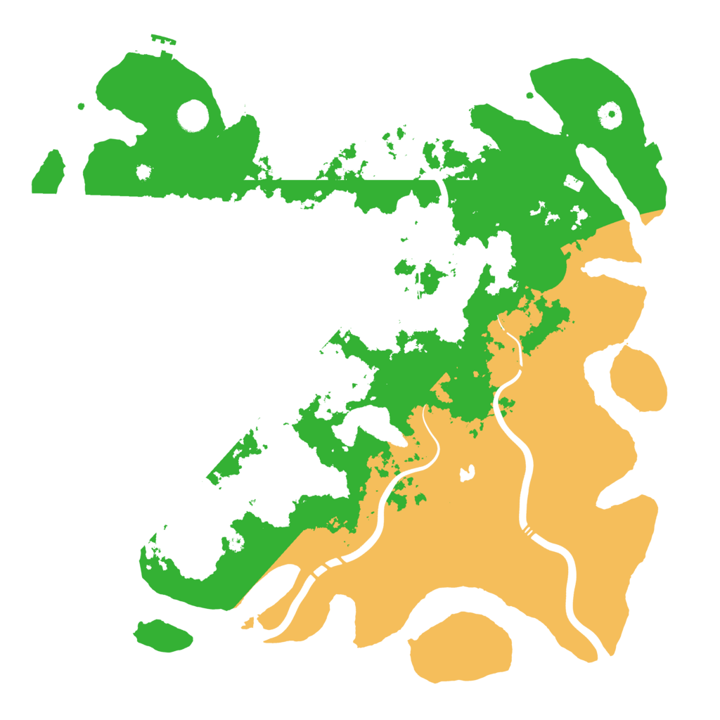 Biome Rust Map: Procedural Map, Size: 4250, Seed: 439320024