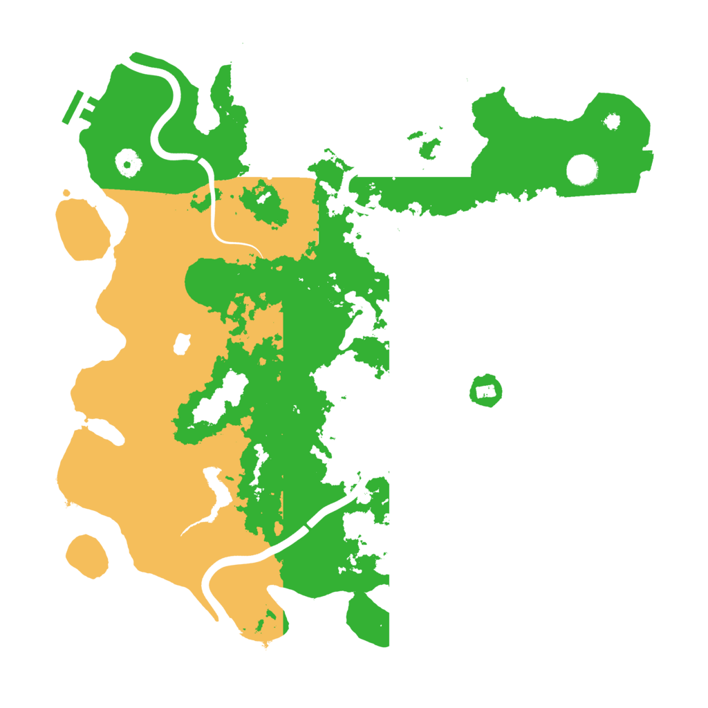 Biome Rust Map: Procedural Map, Size: 4000, Seed: 272369885