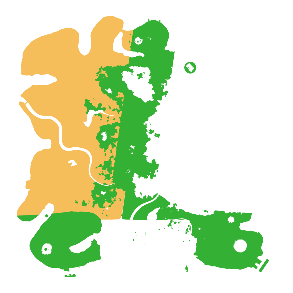 Biome Rust Map: Procedural Map, Size: 4000, Seed: 1587806036