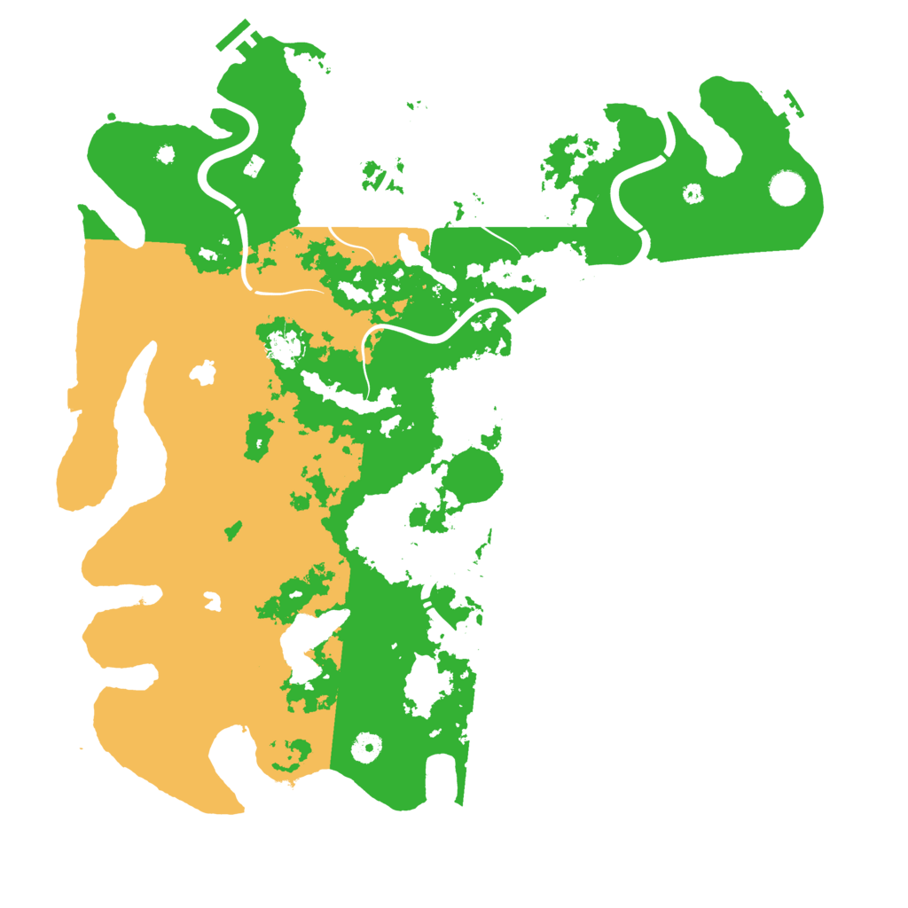 Biome Rust Map: Procedural Map, Size: 4500, Seed: 87647865