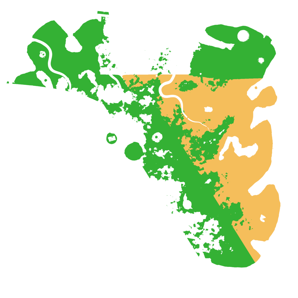 Biome Rust Map: Procedural Map, Size: 4500, Seed: 65389597