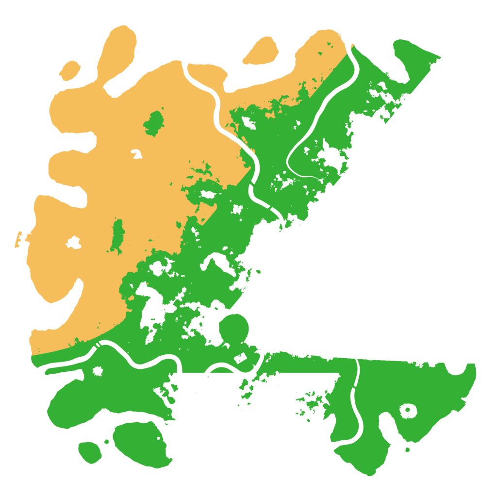 Biome Rust Map: Procedural Map, Size: 4500, Seed: 1651749099