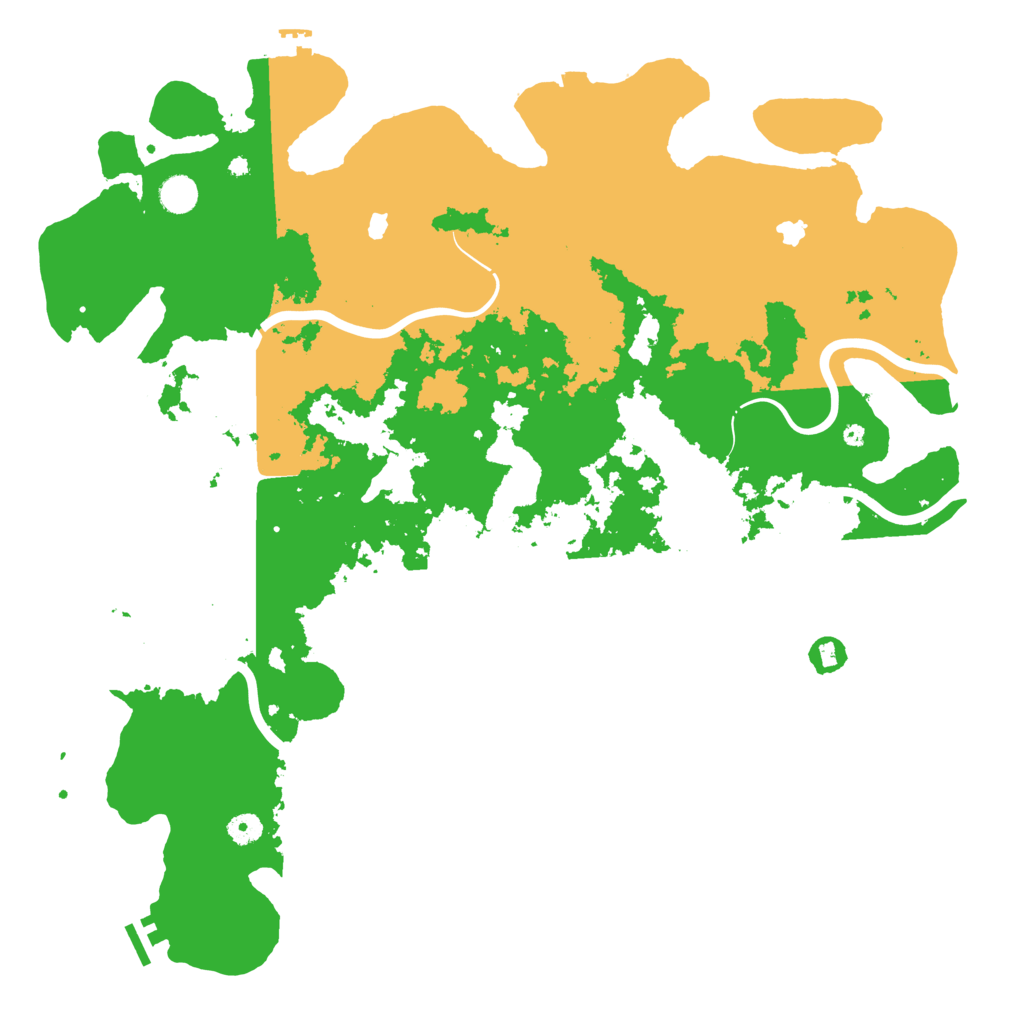 Biome Rust Map: Procedural Map, Size: 4700, Seed: 398201803