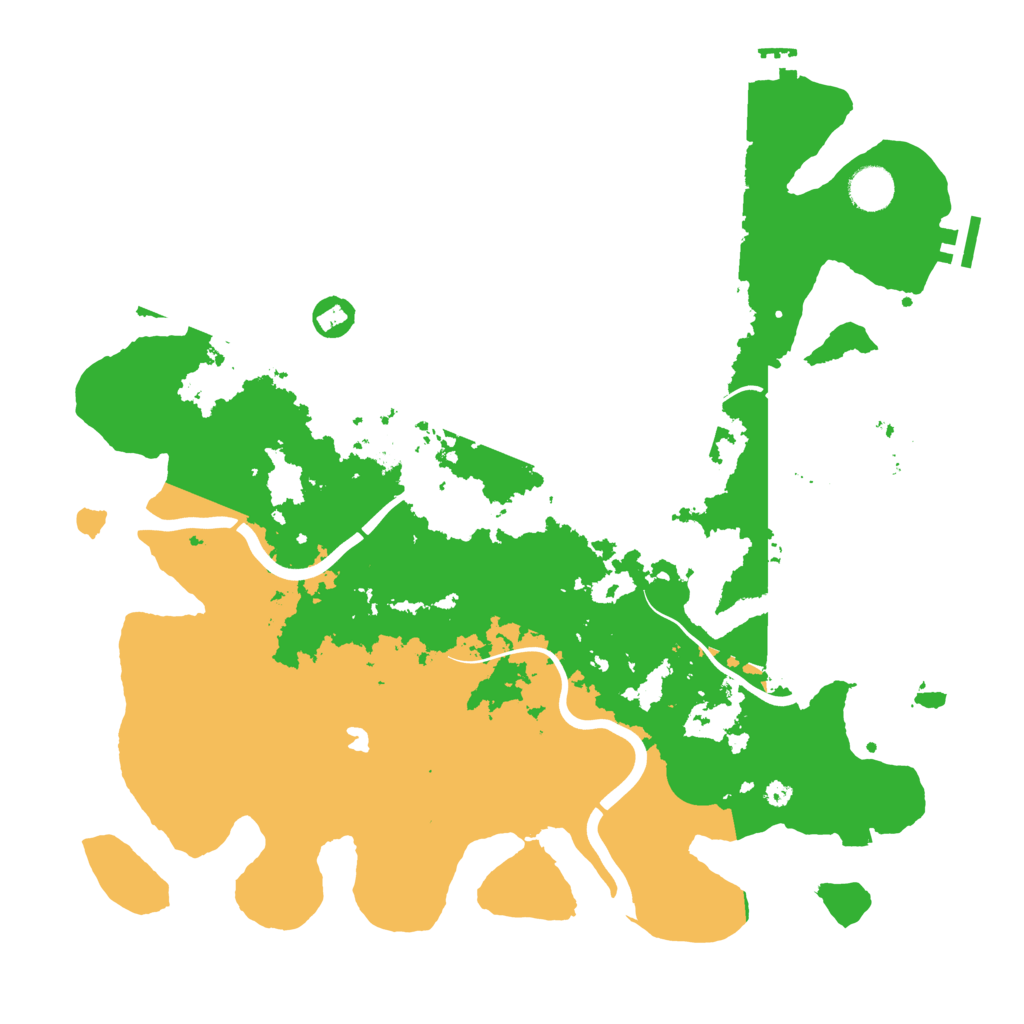 Biome Rust Map: Procedural Map, Size: 4000, Seed: 1954030396