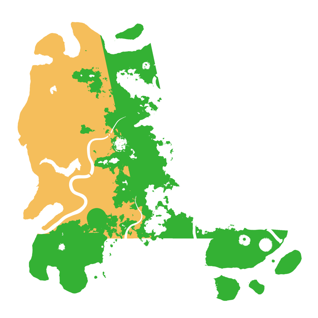 Biome Rust Map: Procedural Map, Size: 4250, Seed: 1861303807