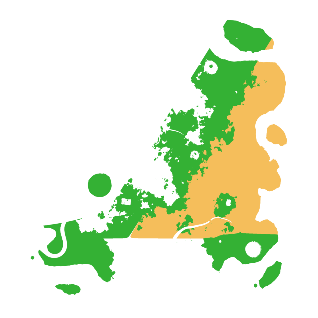 Biome Rust Map: Procedural Map, Size: 3575, Seed: 21