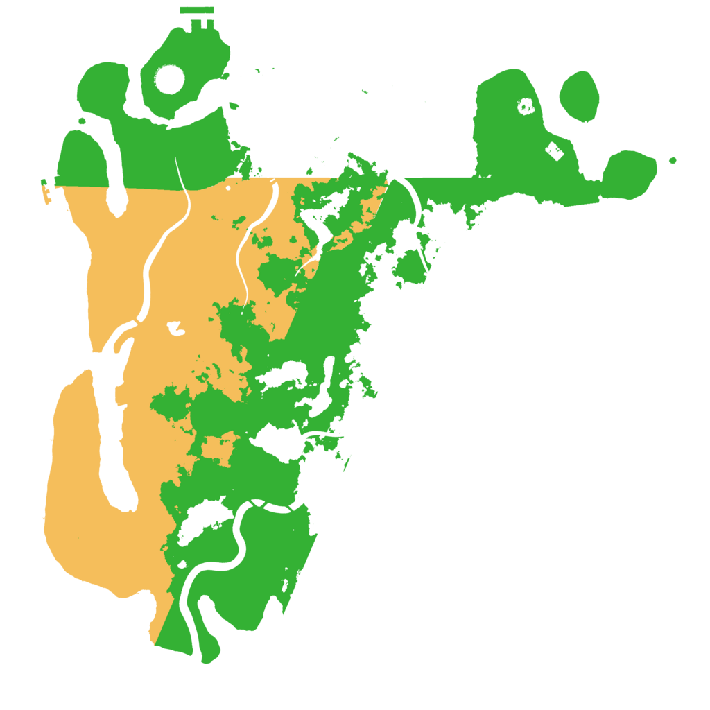 Biome Rust Map: Procedural Map, Size: 4250, Seed: 1052243454