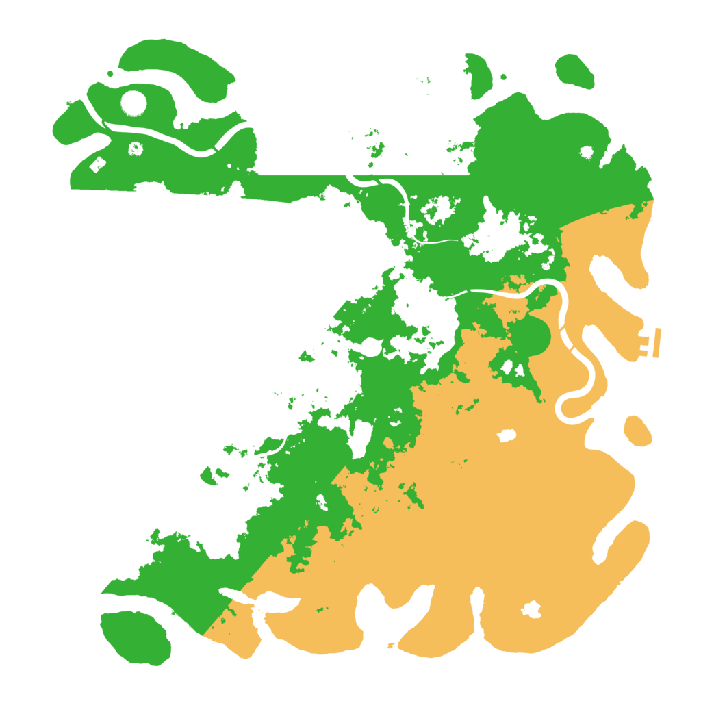 Biome Rust Map: Procedural Map, Size: 4800, Seed: 1142388056