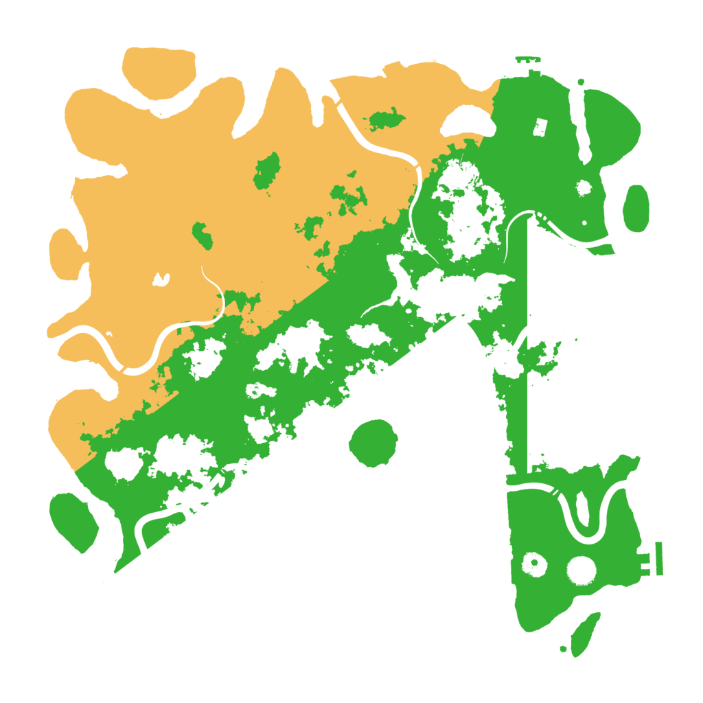 Biome Rust Map: Procedural Map, Size: 4250, Seed: 1538776712