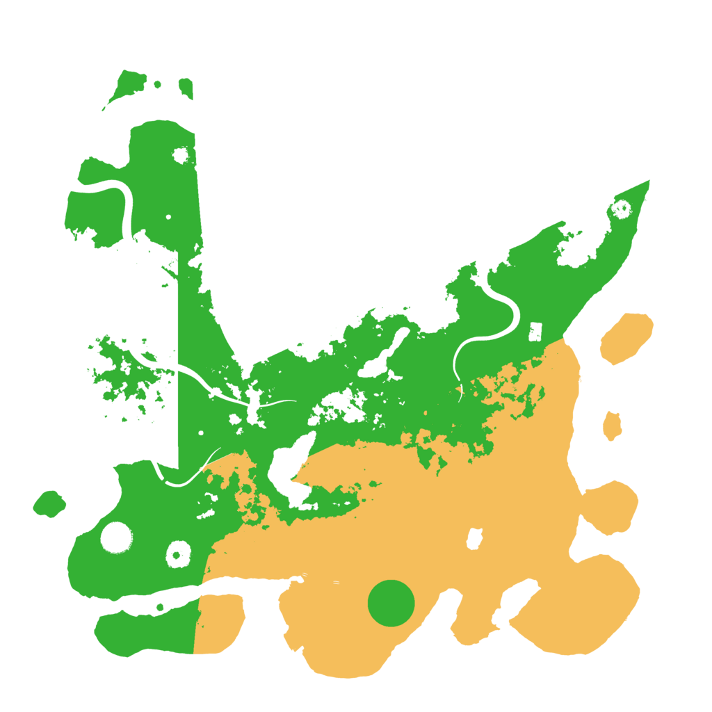Biome Rust Map: Procedural Map, Size: 4000, Seed: 1100555920