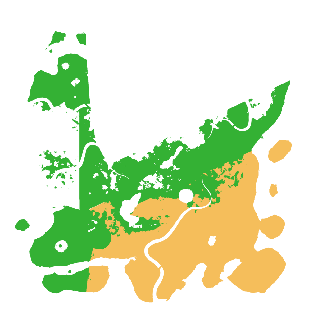 Biome Rust Map: Procedural Map, Size: 4000, Seed: 1100555920