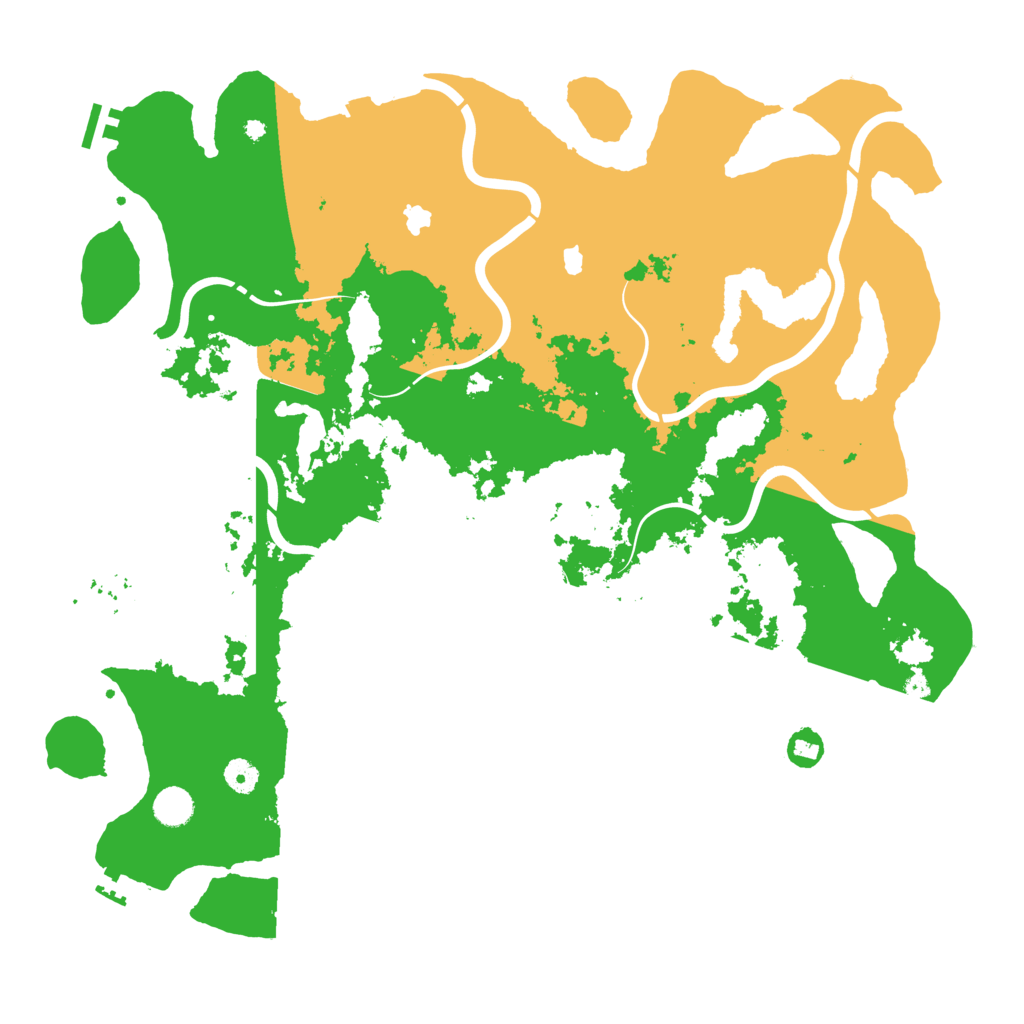 Biome Rust Map: Procedural Map, Size: 4550, Seed: 26598524