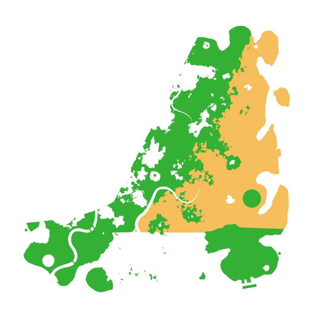 Biome Rust Map: Procedural Map, Size: 4500, Seed: 994873674