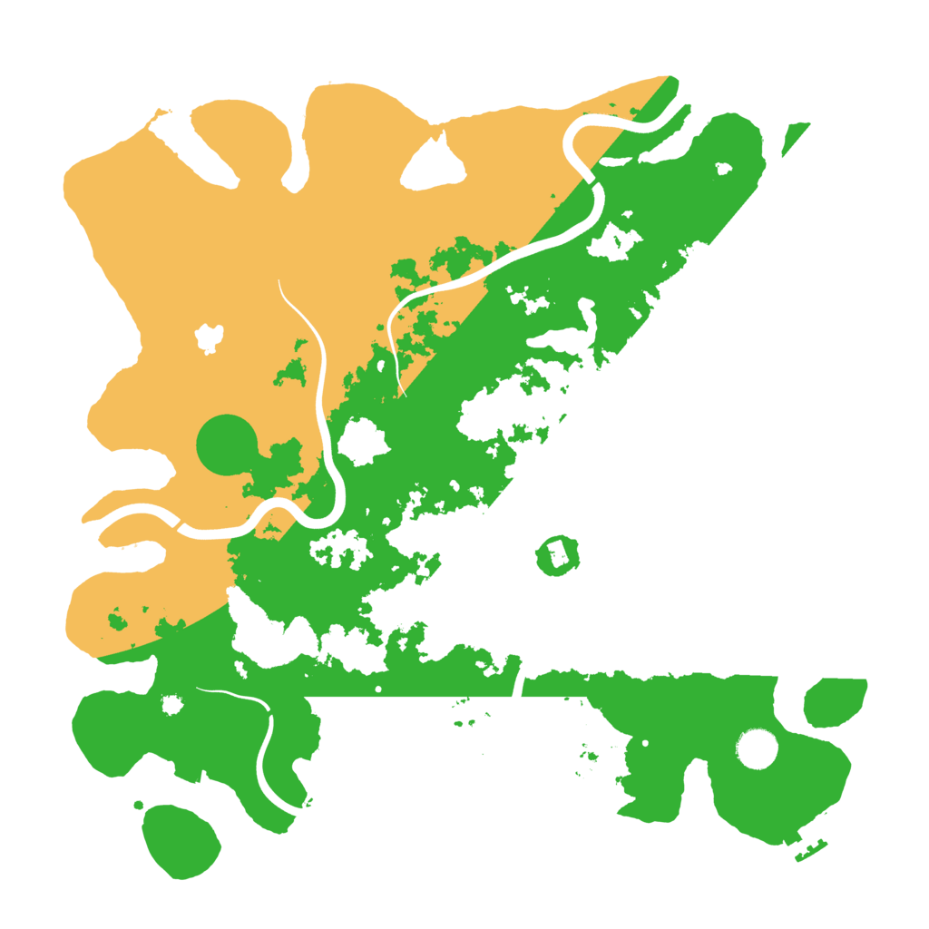 Biome Rust Map: Procedural Map, Size: 4000, Seed: 985340993