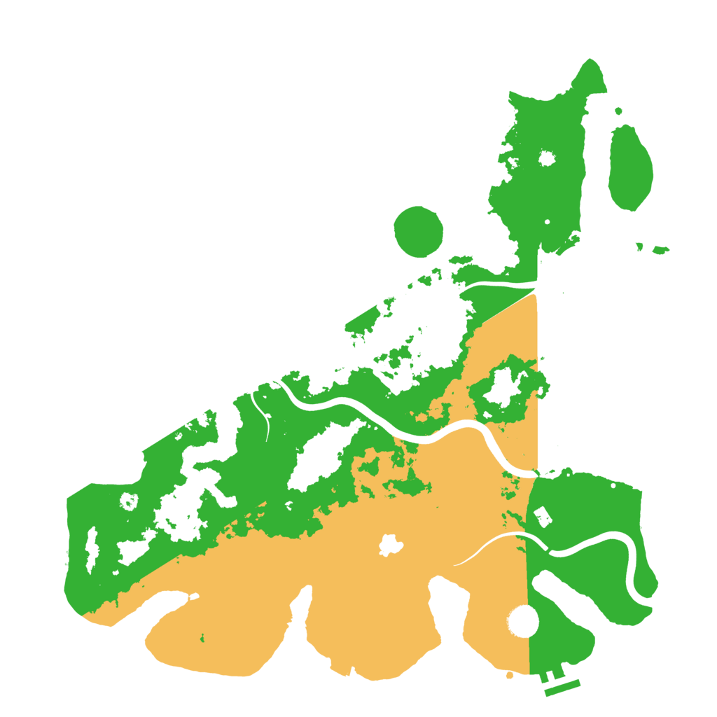 Biome Rust Map: Procedural Map, Size: 4000, Seed: 1323528625