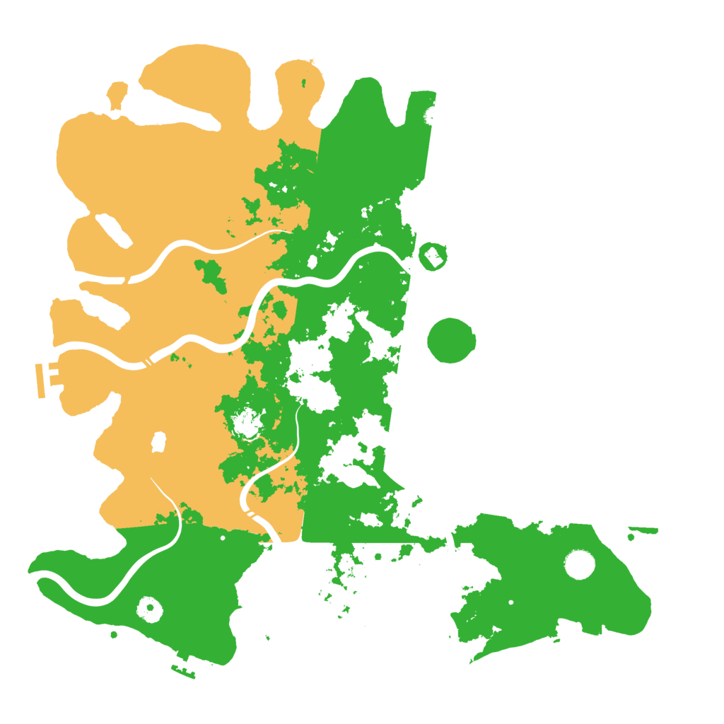 Biome Rust Map: Procedural Map, Size: 4250, Seed: 2044334386