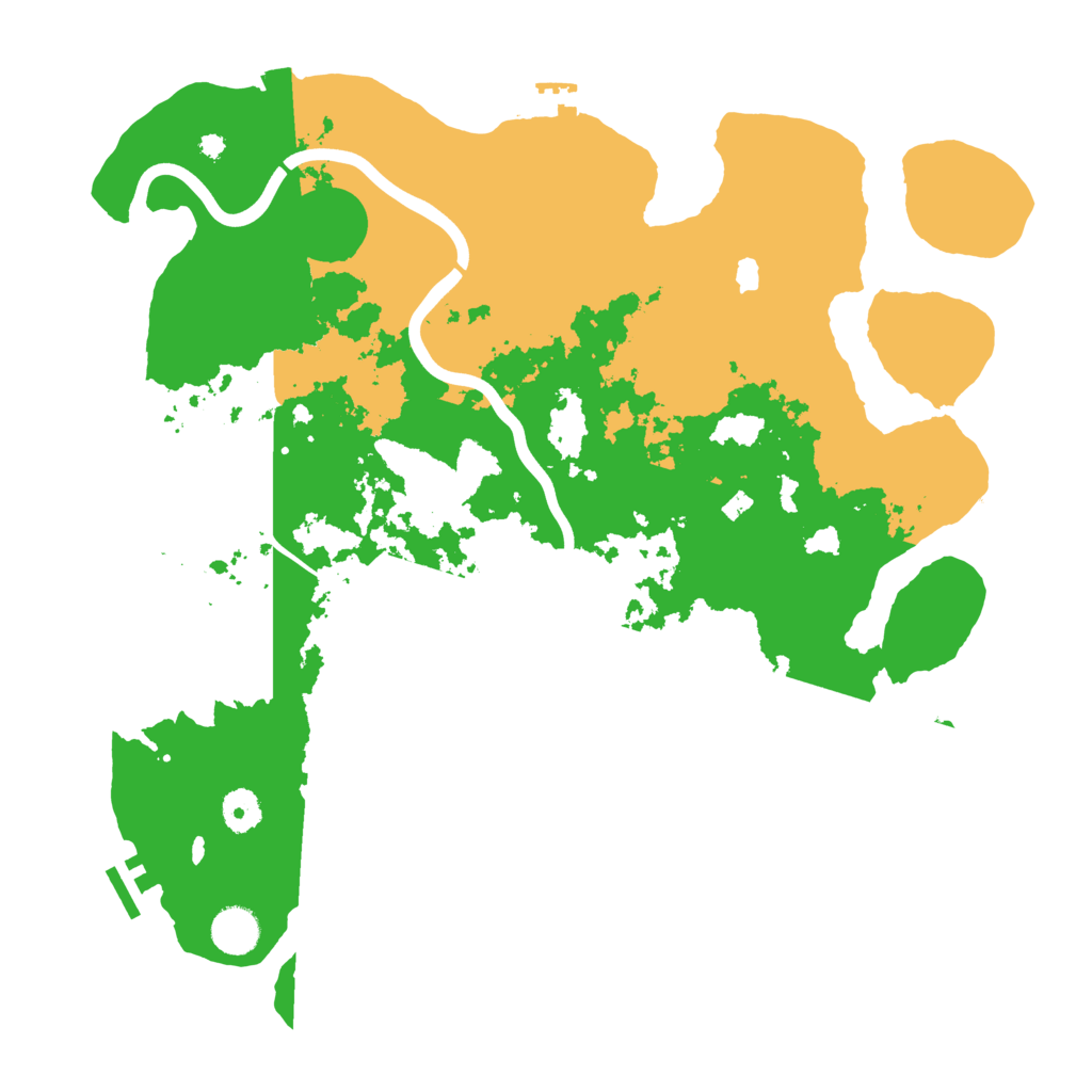 Biome Rust Map: Procedural Map, Size: 4000, Seed: 767473632