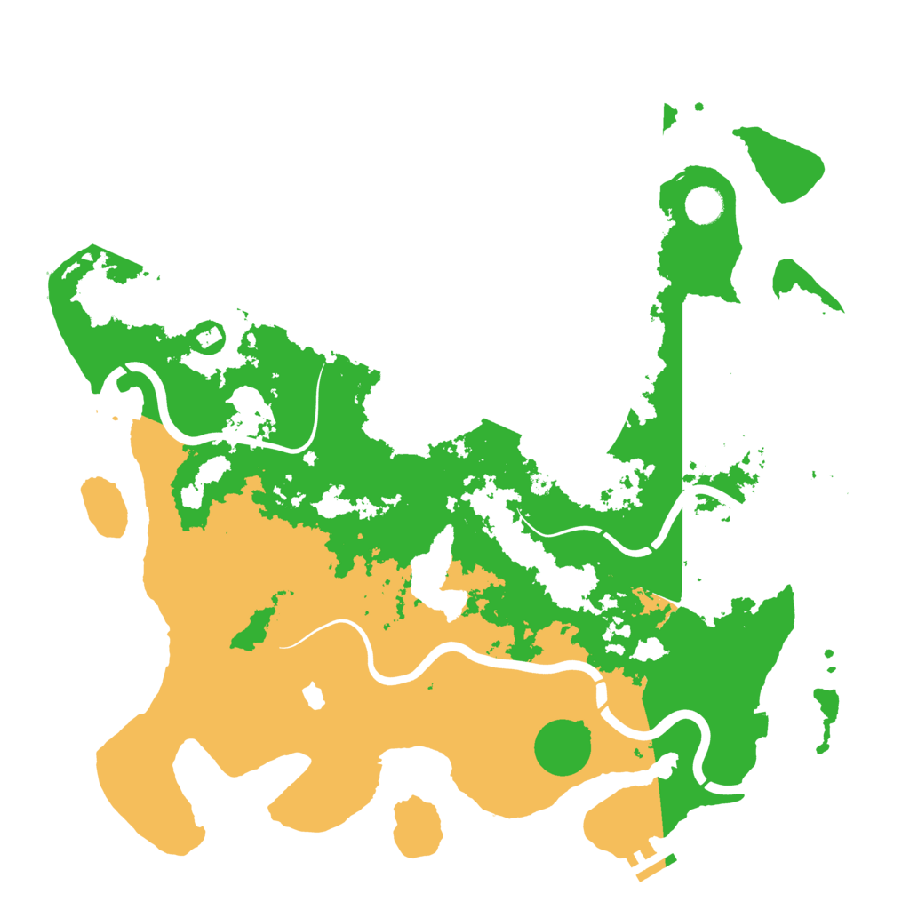 Biome Rust Map: Procedural Map, Size: 4250, Seed: 1495185198