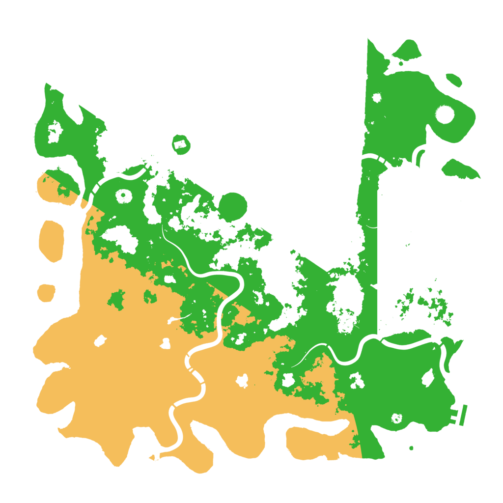 Biome Rust Map: Procedural Map, Size: 4800, Seed: 1328570582