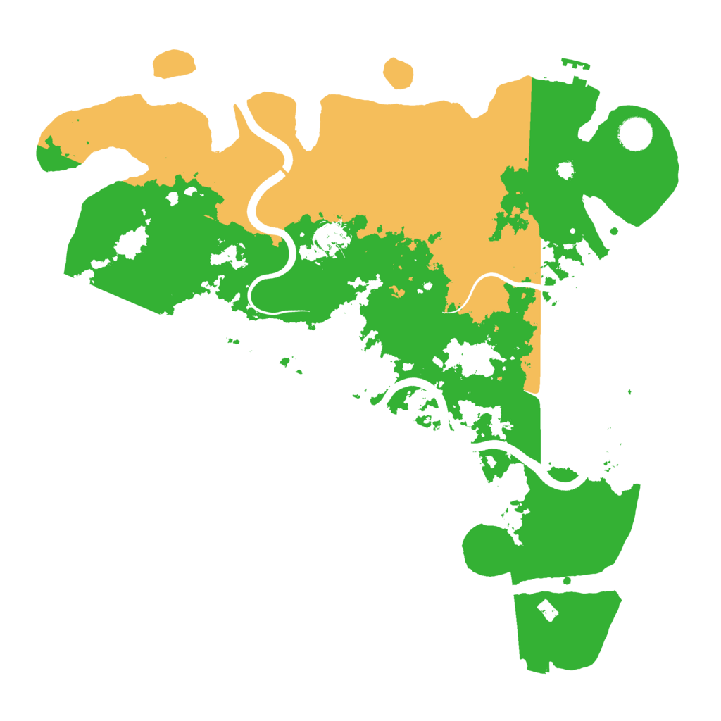 Biome Rust Map: Procedural Map, Size: 3750, Seed: 1941862404