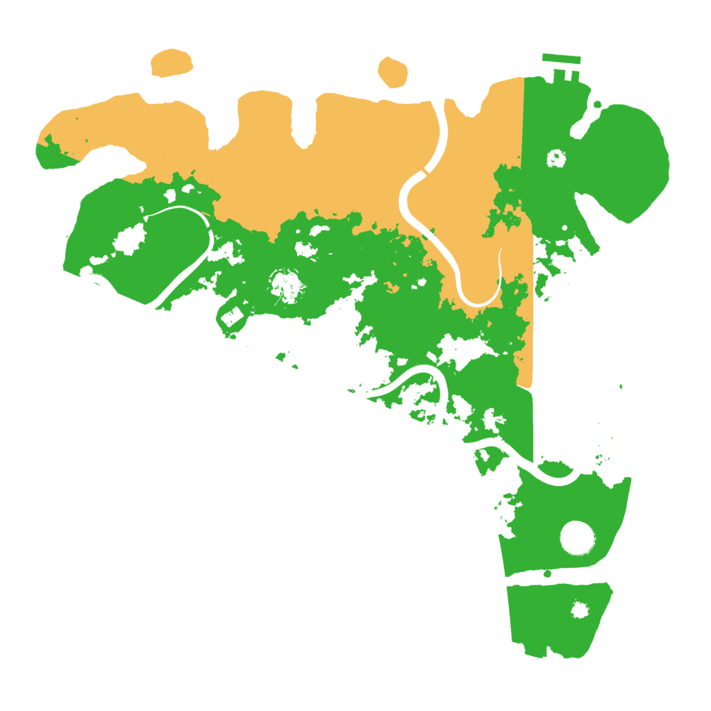Biome Rust Map: Procedural Map, Size: 3750, Seed: 1941862404