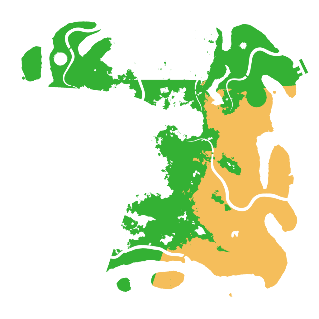 Biome Rust Map: Procedural Map, Size: 4250, Seed: 1768386366