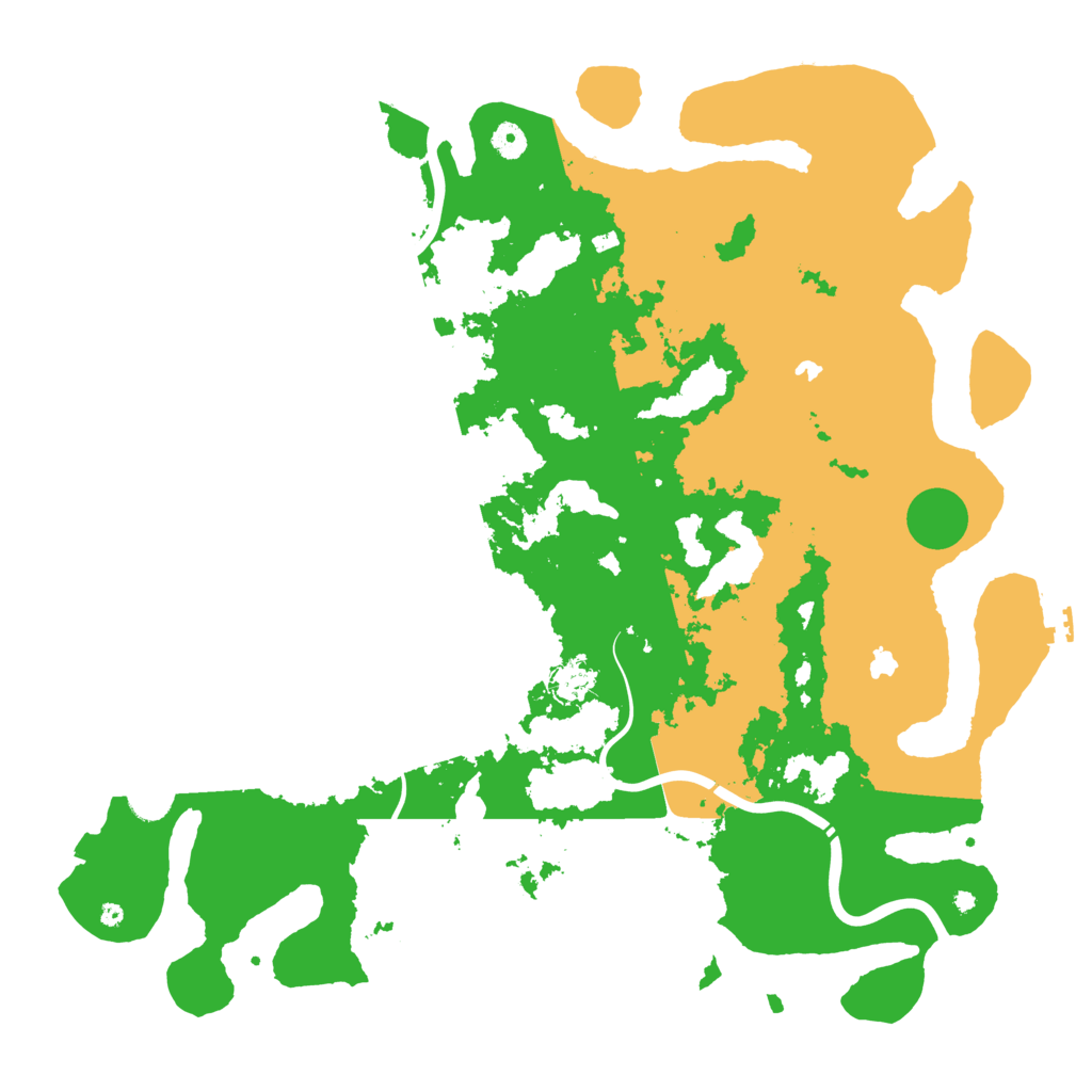 Biome Rust Map: Procedural Map, Size: 4700, Seed: 9876589