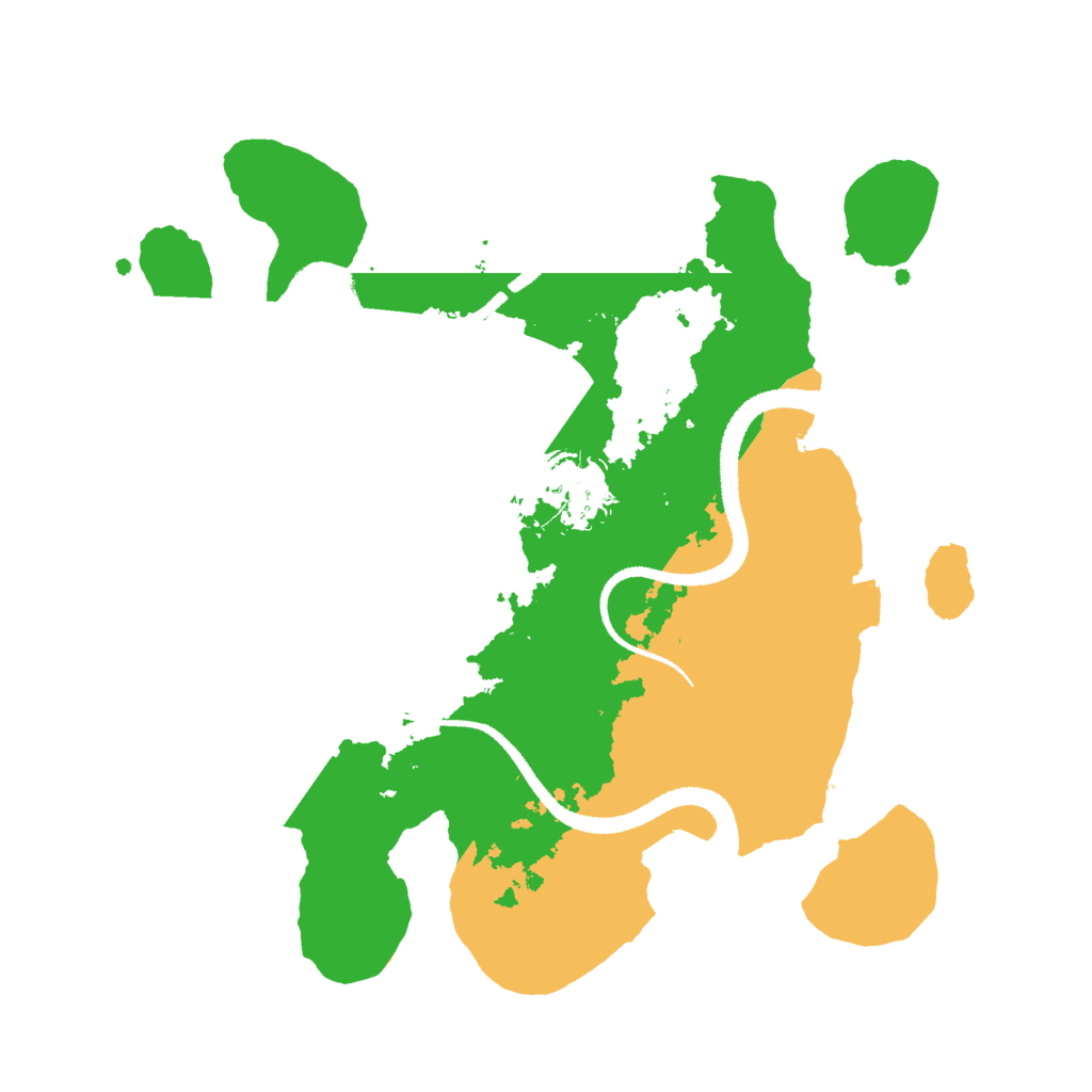 Biome Rust Map: Procedural Map, Size: 2750, Seed: 283712983