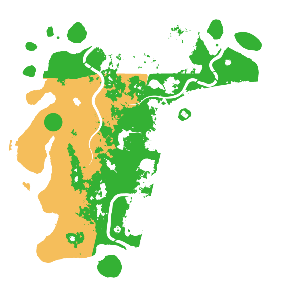 Biome Rust Map: Procedural Map, Size: 4250, Seed: 807560527