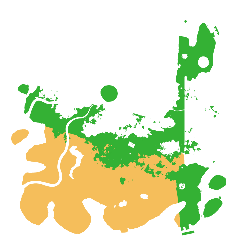 Biome Rust Map: Procedural Map, Size: 4000, Seed: 312981188