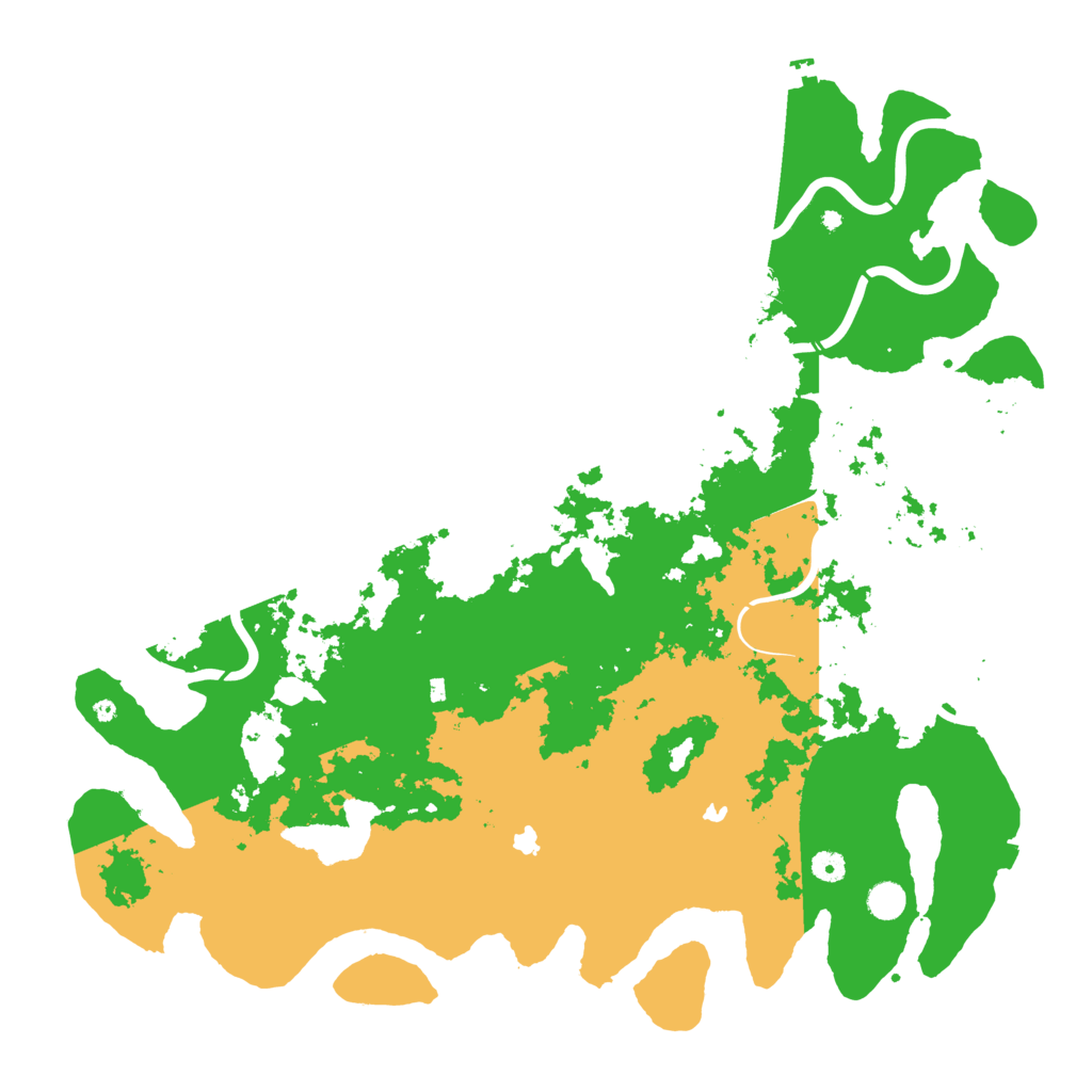 Biome Rust Map: Procedural Map, Size: 5000, Seed: 2104184283