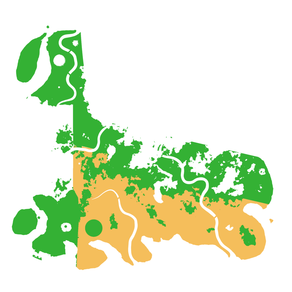 Biome Rust Map: Procedural Map, Size: 4450, Seed: 1086129807
