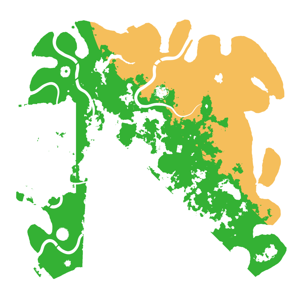 Biome Rust Map: Procedural Map, Size: 4250, Seed: 1325449293
