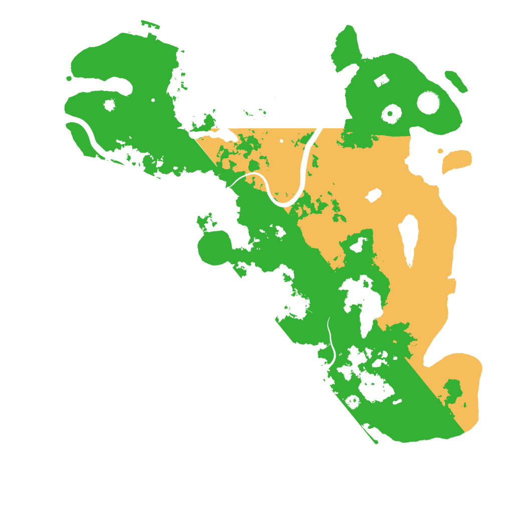 Biome Rust Map: Procedural Map, Size: 4000, Seed: 2146907491