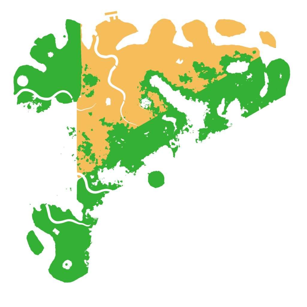Biome Rust Map: Procedural Map, Size: 5000, Seed: 7032025