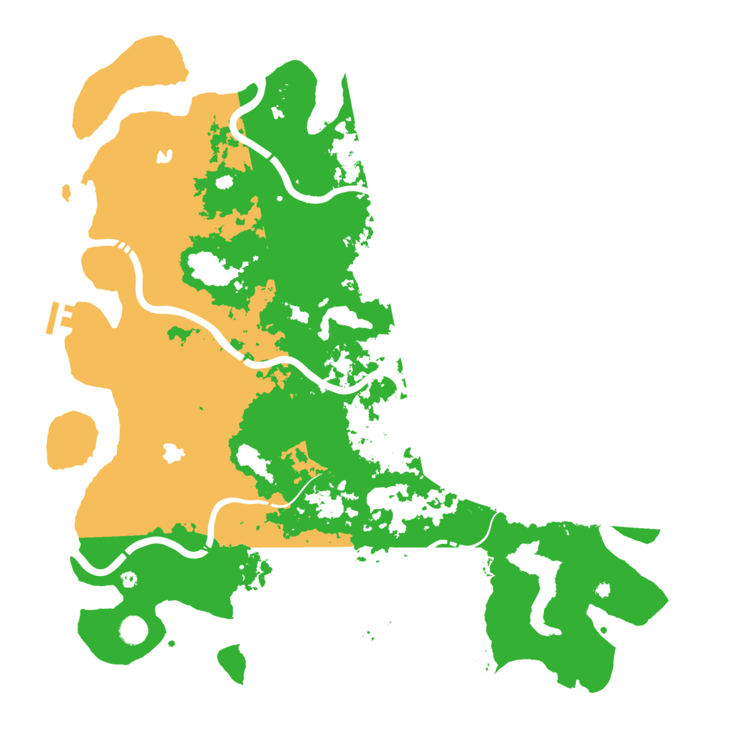 Biome Rust Map: Procedural Map, Size: 4500, Seed: 1787681026