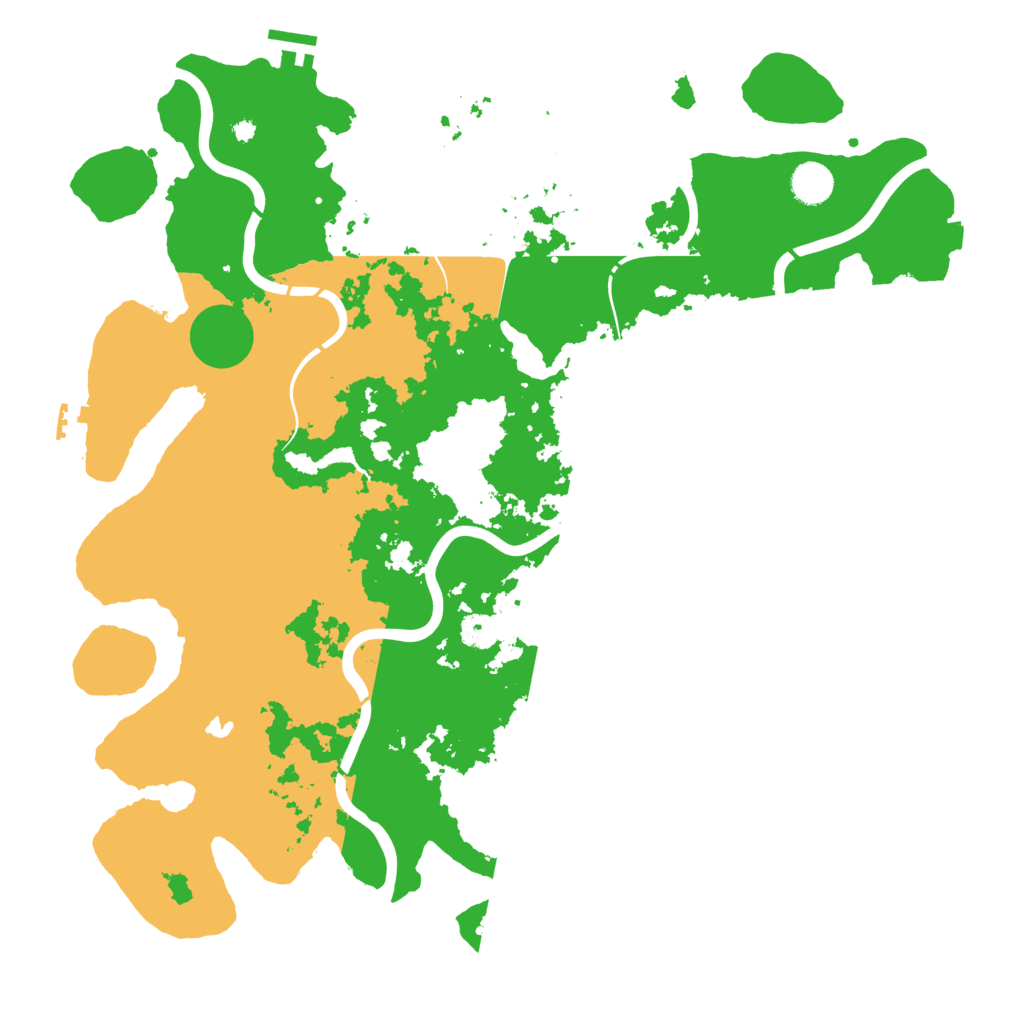 Biome Rust Map: Procedural Map, Size: 4250, Seed: 600028668