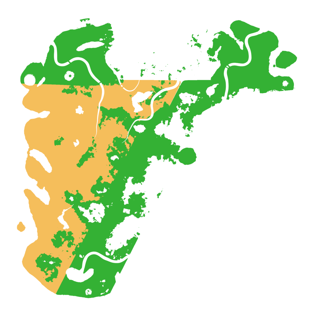 Biome Rust Map: Procedural Map, Size: 5000, Seed: 227429