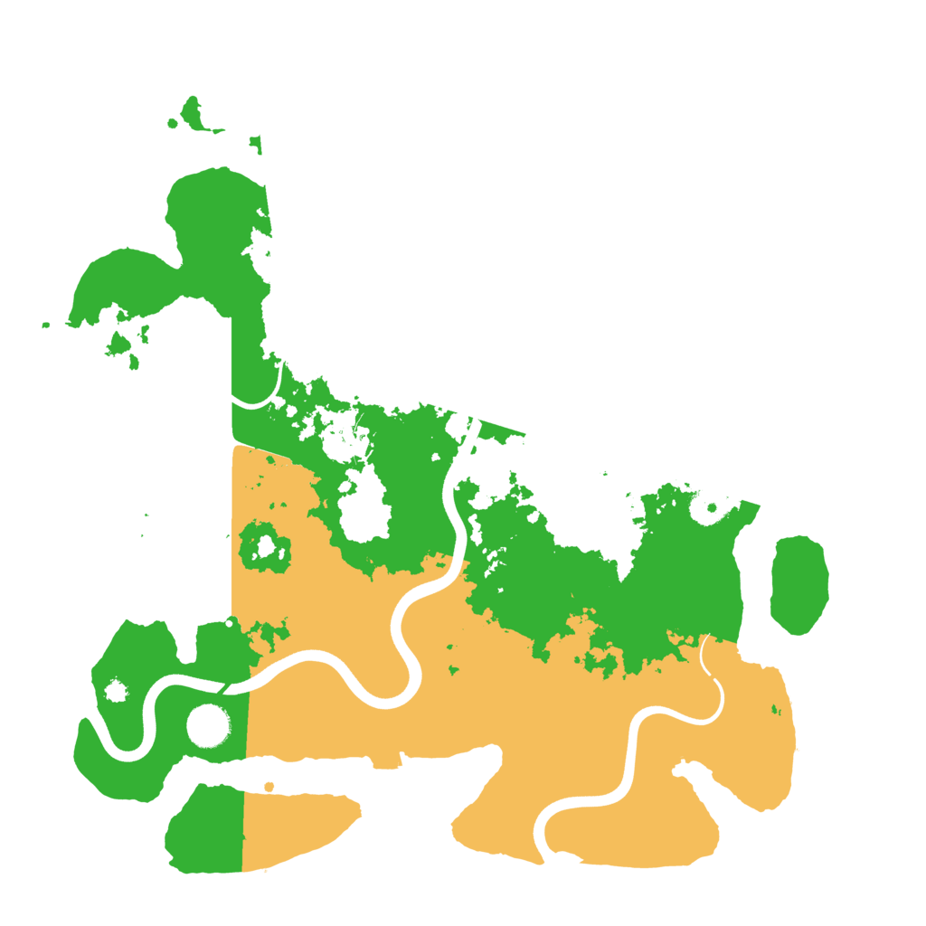 Biome Rust Map: Procedural Map, Size: 3750, Seed: 1415374727