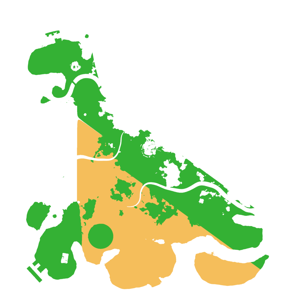 Biome Rust Map: Procedural Map, Size: 3250, Seed: 2126337381