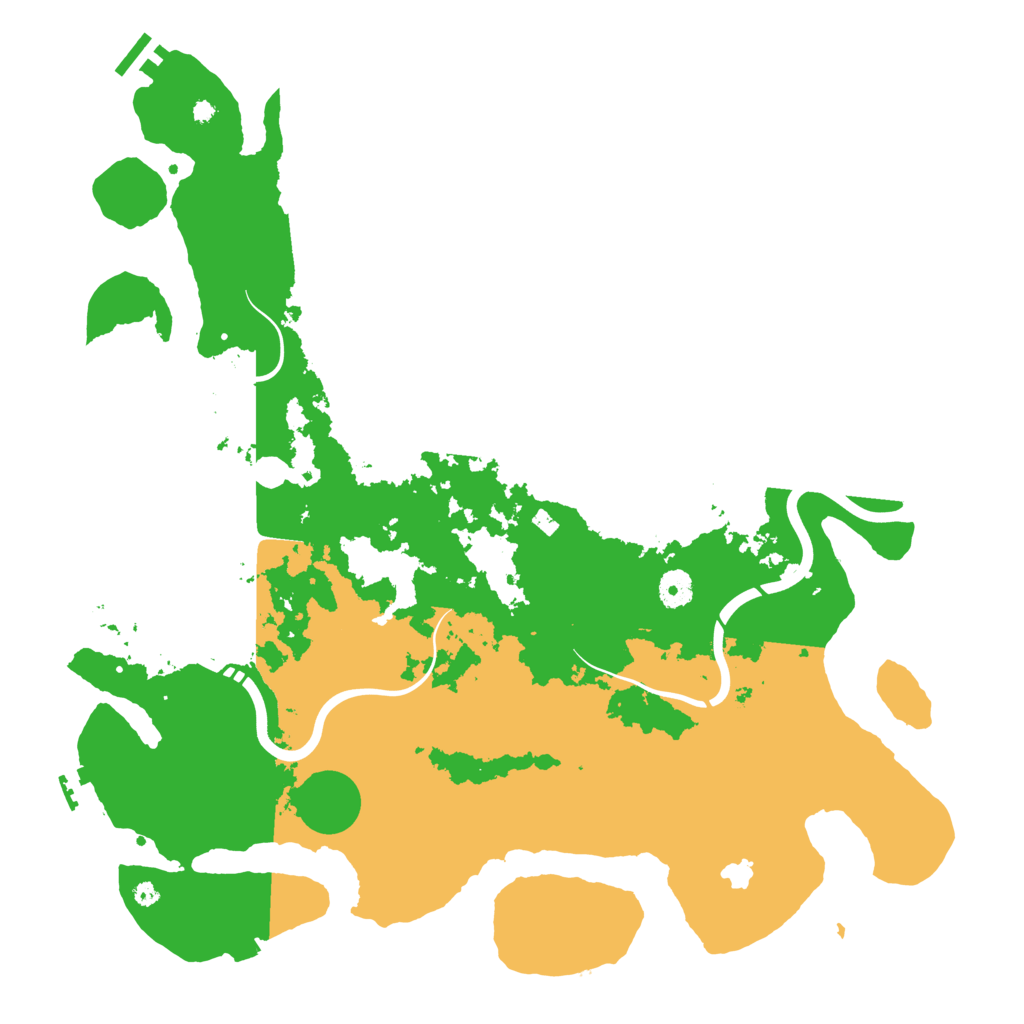 Biome Rust Map: Procedural Map, Size: 4250, Seed: 1208042418