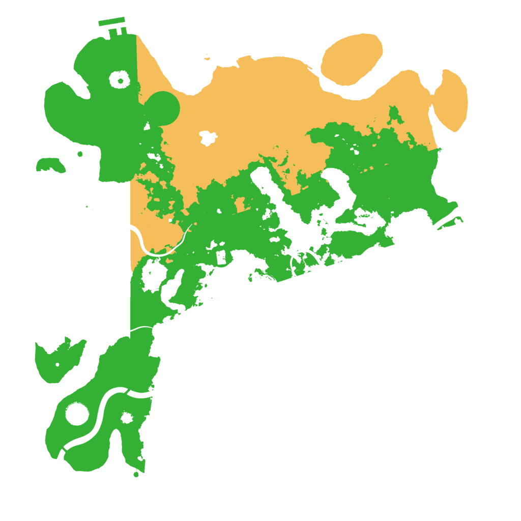Biome Rust Map: Procedural Map, Size: 4000, Seed: 166119989