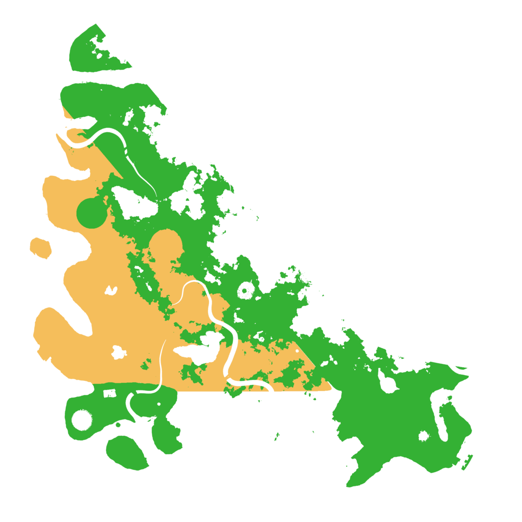 Biome Rust Map: Procedural Map, Size: 4500, Seed: 660757528