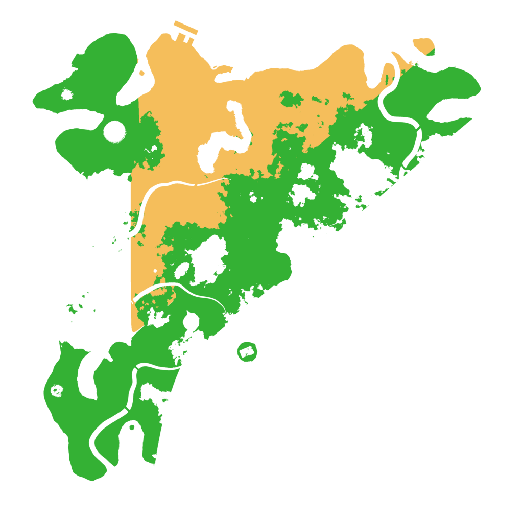 Biome Rust Map: Procedural Map, Size: 4250, Seed: 922102589