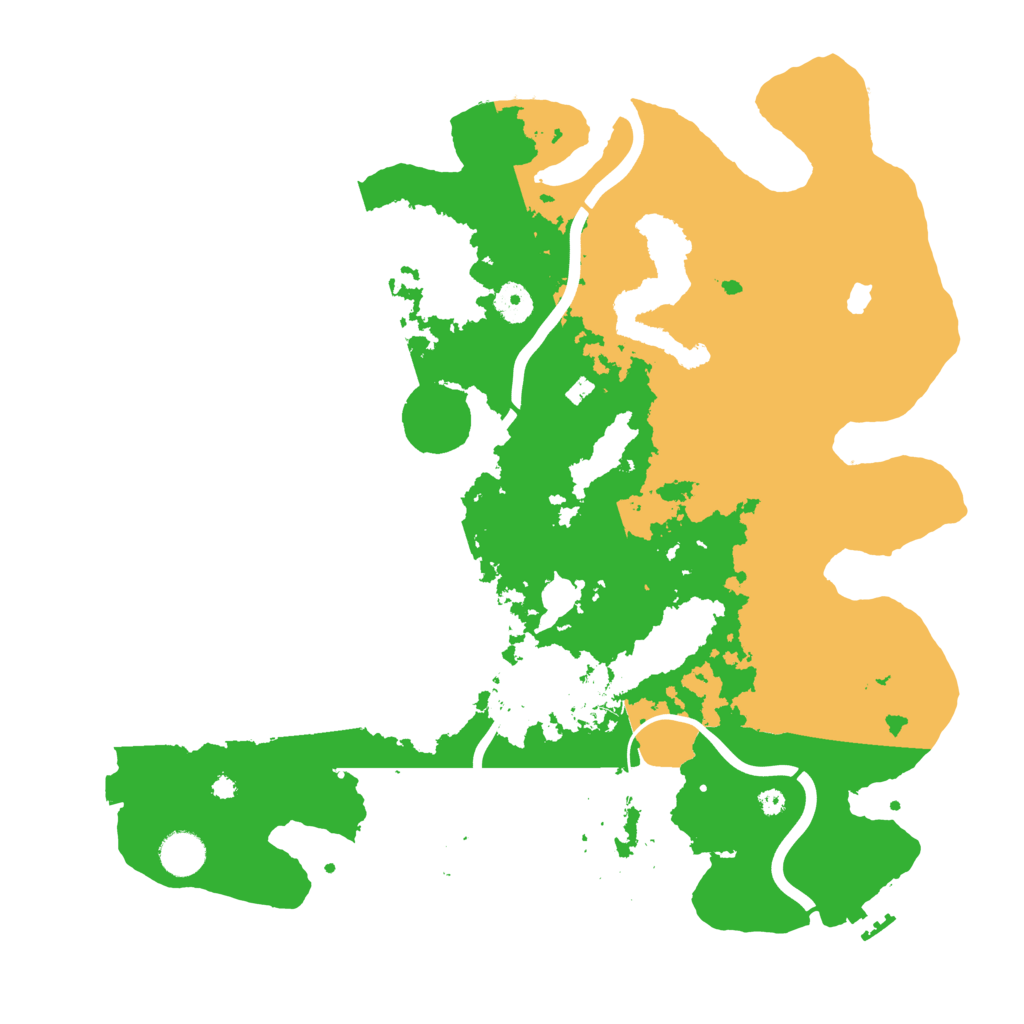 Biome Rust Map: Procedural Map, Size: 4000, Seed: 1134395790