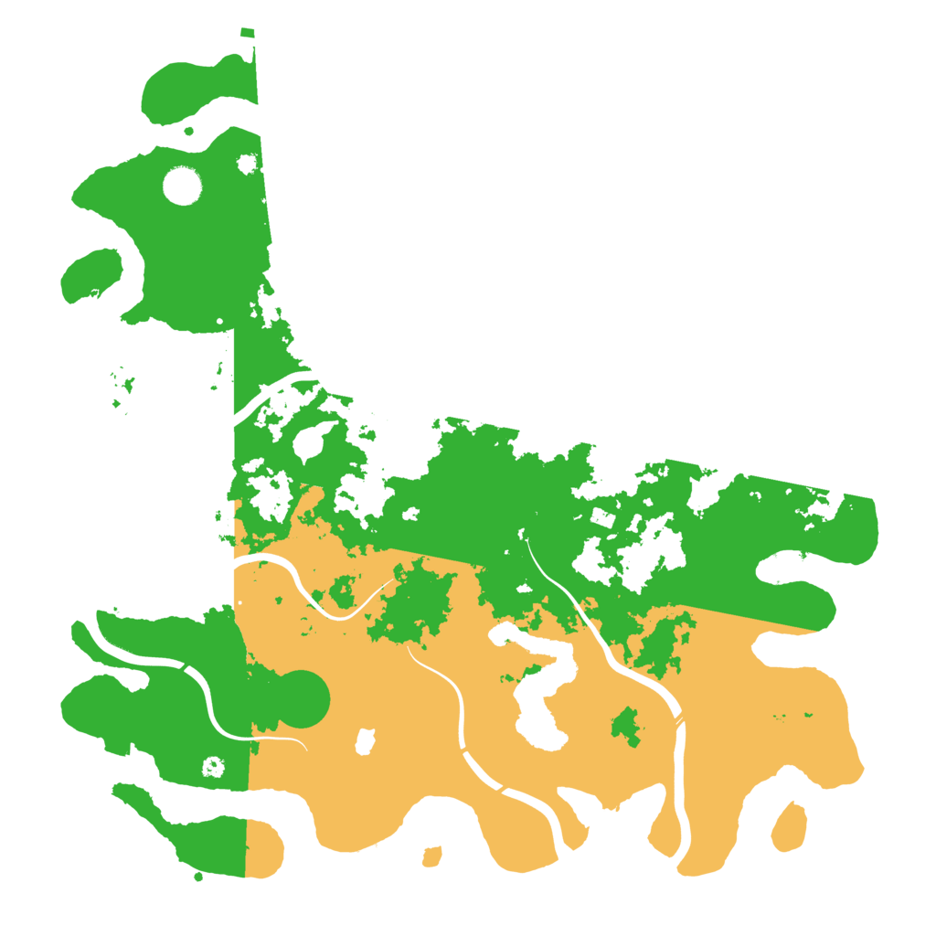 Biome Rust Map: Procedural Map, Size: 4250, Seed: 754253221