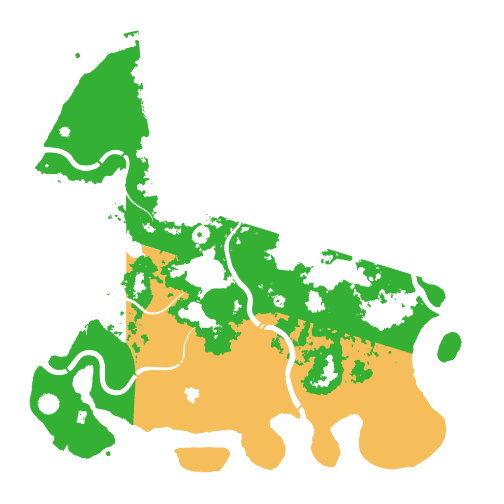 Biome Rust Map: Procedural Map, Size: 4250, Seed: 327412224
