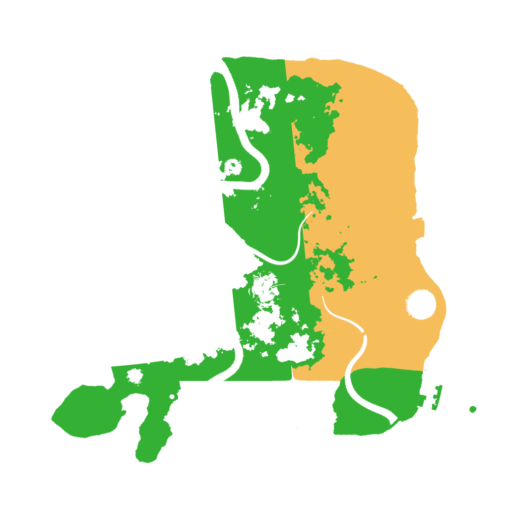 Biome Rust Map: Procedural Map, Size: 3000, Seed: 248478313